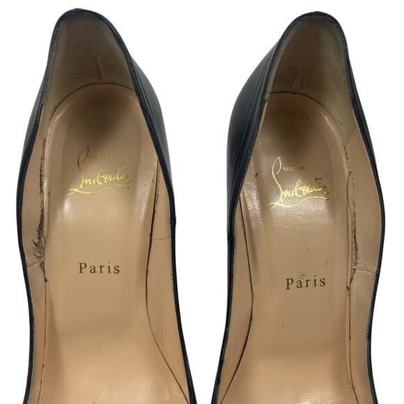 Christian Louboutin So Kate 120 Nappa Leather Pump Black Size 40 - Picture 15 of 15